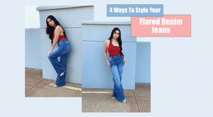 4 Ways To Style Your Flared Denim Jeans
