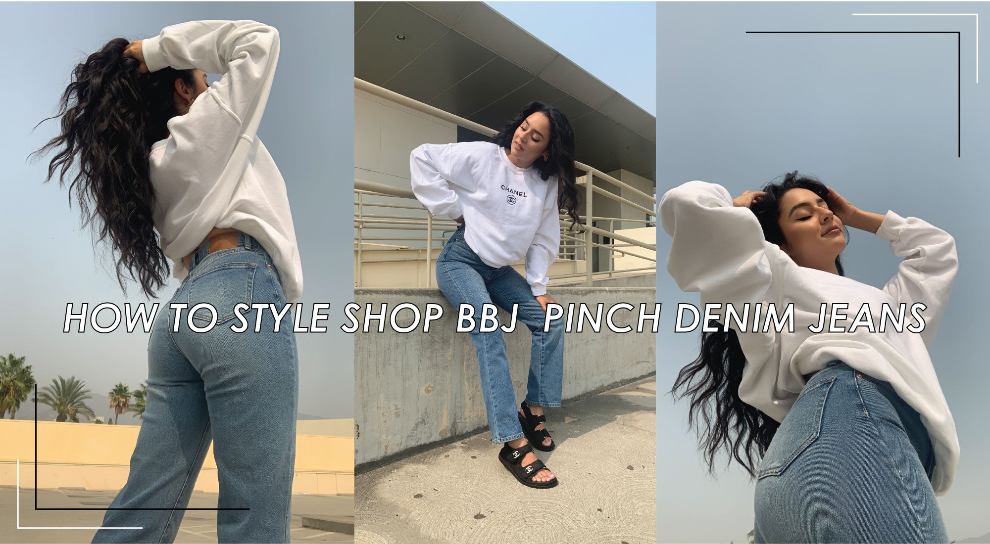 How To Style Shop BBJ Pinch Denim Jeans