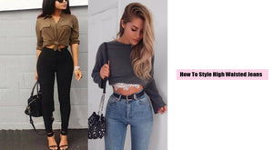 How To Style High Rise Denim Jeans