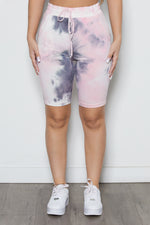 Load image into Gallery viewer, Yummy Tie Dye Jogger Bike Shorts
