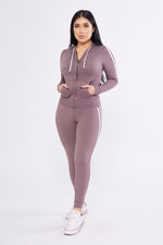 Load image into Gallery viewer, Yummy Zip Hoodie and Legging Set
