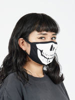 Load image into Gallery viewer, Skull Mouth Fabric Face Mask

