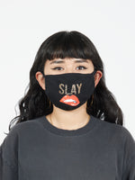 Load image into Gallery viewer, Slay Printed Fabric Face Mask
