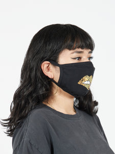 Tiger Lips Printed Fabric Face Mask