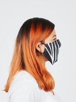 Load image into Gallery viewer, Zebra Face Mask
