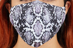 Load image into Gallery viewer, Snake Print Face Mask
