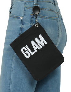 Bling Wording Glam Safety Mitt Bag