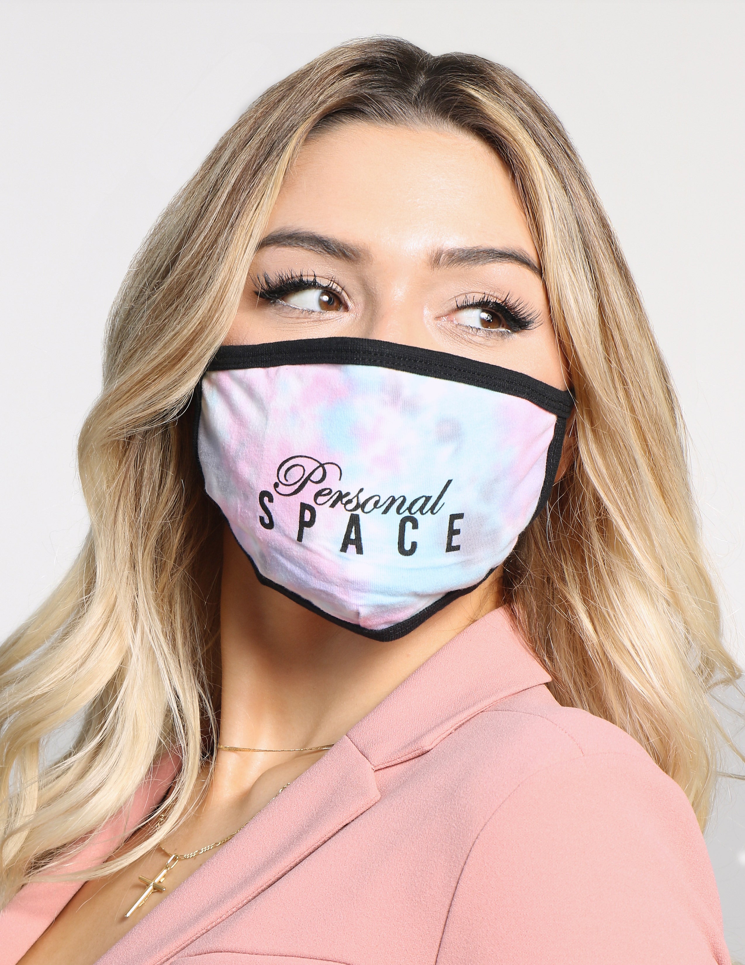 Personal Space Tie Dye Face Mask