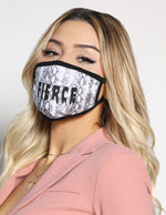 Load image into Gallery viewer, Animal Print Fierce Face Mask
