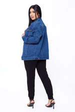 Load image into Gallery viewer, Dream Denim Oversized Jacket
