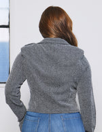 Load image into Gallery viewer, Herringbone Moto Jacket
