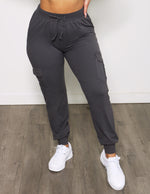 Load image into Gallery viewer, Missy So Soft Jogger with Cargo Pockets
