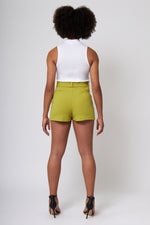 Load image into Gallery viewer, Knit Crepe High Rise Shorts

