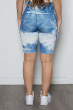 Load image into Gallery viewer, Tie Dye Active Bike Shorts
