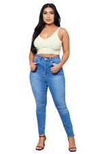 Load image into Gallery viewer, Ultra High Rise Curvy Skinny Basics 5 PKT

