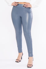 Load image into Gallery viewer, VEGAN HIGH RISE SKINNY PULL ON LEGGING

