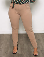 Load image into Gallery viewer, Knit Crepe Mid-Rise Trouser shop bbj
